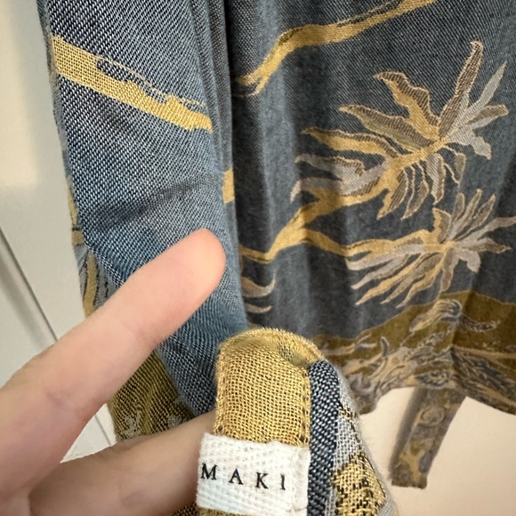 Reversible Brahmaki Short Kimono - Picture 7 of 7